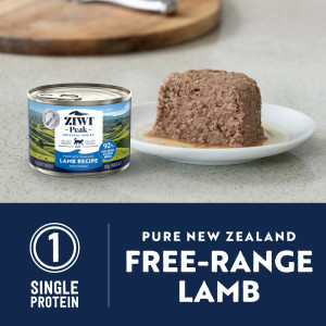 [ZIWI Peak 巔峰] 貓用 NEW ZEALAND LAMB RECIPE 紐西蘭羊肉配方全貓罐頭 185g x12罐