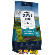 [ZIWI Peak 巔峰] 犬用 NEW ZEALAND MACKEREL & LAMB RECIPE 紐西蘭鯖魚及羊肉配方風乾全犬狗糧 2.5kg