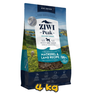 [ZIWI Peak 巔峰] 犬用 NEW ZEALAND MACKEREL & LAMB RECIPE 紐西蘭鯖魚及羊肉配方風乾全犬狗糧 4kg
