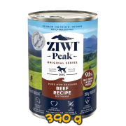 [ZIWI Peak 巔峰] 犬用 NEW ZEALAND BEEF RECIPE 紐西蘭牛肉配方全犬罐頭 390g