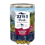 [ZIWI Peak 巔峰] 犬用 NEW ZEALAND VENISON RECIPE 紐西蘭鹿肉配方全犬罐頭 390g