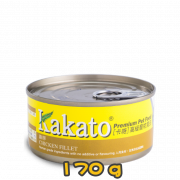 [Kakato 卡格] 貓/犬用 CHICKEN FILLET 雞柳貓狗罐頭 170g