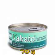 [Kakato 卡格] 貓/犬用 TUNA & CHEESE 吞拿魚及芝士貓狗罐頭 70g