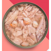 [Kakato 卡格] 貓/犬用 TUNA & PRAWN 吞拿魚及蝦貓狗罐頭 70g