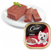 [Cesar西莎] 犬用 牛肉及肝 Beef & Liver 狗罐頭 100G