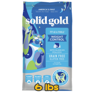 [solid gold 素力高] 貓用 無穀物鱈魚低卡全貓乾糧 Fit as a Fiddle With Fresh Caught Alaskan Pollock Grain-Free Gluten-Free 6lbs