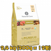 [Natural Core] 狗用 ECO9b 三文魚有機高齡犬狗糧 FORMULATED FOR SENIOR DOG SENIOR SALMON & SWEET POTATO 2.4kg (200g x12包) (三文魚及蕃薯味)