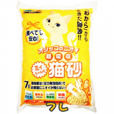 [MITYAN三人黃] 超吸濕豆腐栗米貓砂(雙孔)-7L