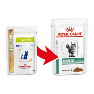 [ROYAL CANIN 法國皇家] 貓用 DIABETIC 糖尿病配方獸醫處方鋁袋濕糧 85g x12包