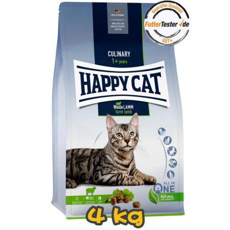 [HAPPY CAT] 貓用 成貓羊肉配方成貓乾糧 Supreme Adult Weide-Lamm 4kg