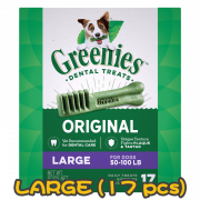 [每週特價] [Greenies] 盒裝牙刷型潔齒骨狗小食 Large/Regular/Petite/Teenie Original Dental Treats