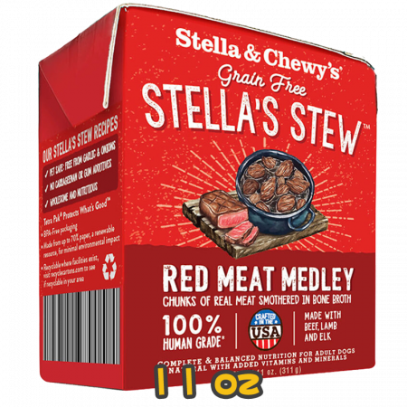 [Stella&Chewy's] 犬用 慢煮雜錦系列 慢煮紅肉雜錦 全犬濕糧 STELLA’S STEW RED MEAT MEDLEY 11oz