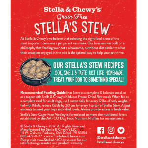 [Stella&Chewy's] 犬用 慢煮雜錦系列 慢煮籠外雜錦 全犬濕糧 STELLA’S STEW CAGE-FREE MEDLEY 11oz