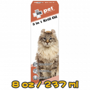 [Dr.pet] 犬貓用 3合1深海磷蝦油 3 in 1 Krill Oil-8oz/237ml