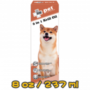 [Dr.pet] 犬貓用 3合1深海磷蝦油 3 in 1 Krill Oil-8oz/237ml