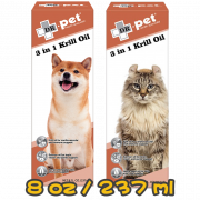 [Dr.pet] 犬貓用 3合1深海磷蝦油 3 in 1 Krill Oil-8oz/237ml