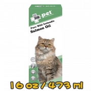 [Dr.pet] 犬貓用 純正野生冰島三文魚油 Pure Wild Icelandic Salmon Oil-16oz/473ml