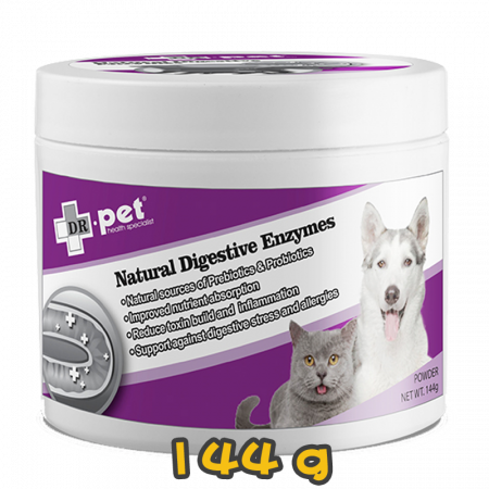 [Dr.pet] 犬貓用 健腸菌 Natural Digestive Enzymes-144g