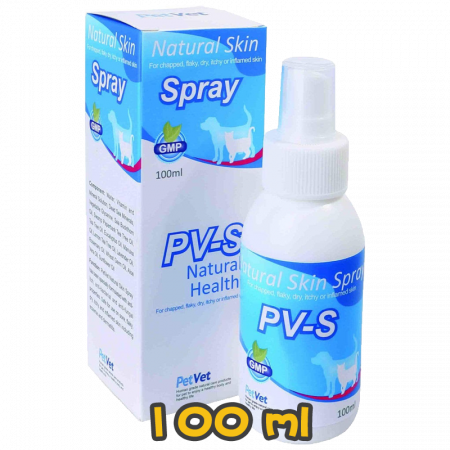  [PetVet]- 犬貓用 (PV-S)天然皮膚噴霧 Natural Skin Spray-100ml