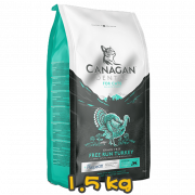 [Canagan] 貓用 無穀物火雞健齒配方 全貓乾糧 Free Run Turkey 1.5kg