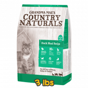 [COUNTRY NATURALS] 貓用 鴨肉亮毛護膚全貓配方全貓乾糧 Duck Meal Recipe 3lbs