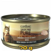 [CANIDAE] 貓用 雞絲貓罐頭 全貓濕糧 Shredded Chicken in gravy 70g