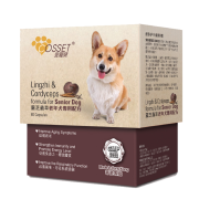 [愛寵健] 犬用 靈芝蟲草老年犬專用配方 Lingzhi & Cordyceps Formula for Senior dogs-30粒