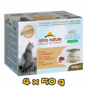 [almo nature] 貓用 HFC 健怡貓罐頭吞拿魚鮮蝦 全貓濕糧 Tuna & Shrimp Flavour 50g x 4