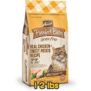[Merrick] 貓用 無穀物天然貓糧系列 雞肉配方 成貓乾糧 Purrfect Bistro Grain Free REAL CHICKEN RECIPE 12lb