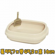 [IRIS] (NE-550)窩型貓砂盤 Nest-shaped Cat Litter Tray(粉紅色/藍色/杏色)