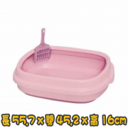 [IRIS] (NE-550)窩型貓砂盤 Nest-shaped Cat Litter Tray(粉紅色/藍色/杏色)