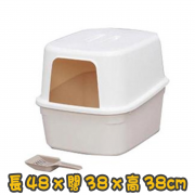 [IRIS] (NE-480F)屋型貓砂盆 House Type Cat Litter Toilet(粉紅色/藍色/杏色)