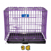 2呎-雙門焗漆摺籠 Double door baked lacquer folding cage