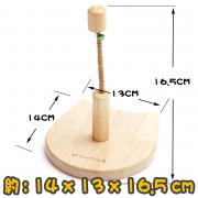 [Gift$800] [Cattyman] 木製貓座玩具 Wooden cat toy