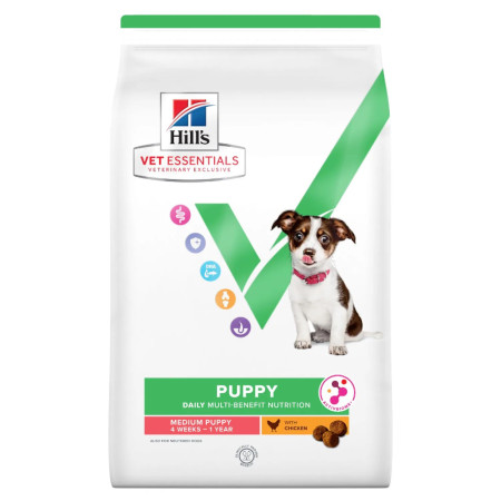 [Hill's 希爾思] 犬用 VetEssentials PUPPY 4 weeks-1year MEDIUM 4週至1歲中型幼犬獸醫保健乾糧 2kg