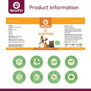 [Naturpet] 犬貓用 驅蟲液 D Wormer-100ml