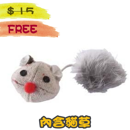 [Gift$500][Cattyman] 貓草肥鼠貓玩具 Cat rat catnip cat toy