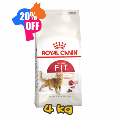 [ROYAL CANIN 法國皇家] 貓用 Regular Fit Adult 成貓全效健康營養配方貓乾糧 4kg