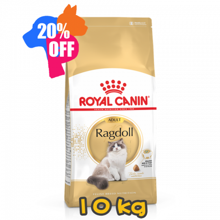 [ROYAL CANIN 法國皇家] 貓用 Ragdoll Adult 布偶成貓專屬配方乾糧 10kg