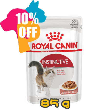 [ROYAL CANIN 法國皇家] 貓用 Instinctive (Gravy) 成貓理想體態營養主食濕糧（肉汁）85克