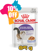 [ROYAL CANIN 法國皇家] 貓用 Sterilised Adult (Jelly) 絕育成貓營養主食濕糧（啫喱）鋁袋濕糧 85g