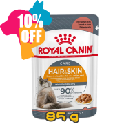 [ROYAL CANIN 法國皇家] 貓用 Hair & Skin Care Adult (Gravy) 成貓亮毛及皮膚加護主食濕糧（肉汁）85克