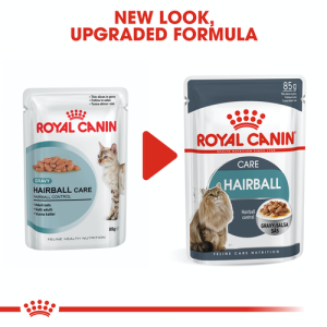 [ROYAL CANIN 法國皇家] 貓用 Hairball Care Adult (Gravy) 成貓除毛球加護主食濕糧（肉汁）鋁袋濕糧 85g