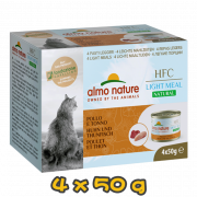 [almo nature] 貓用 HFC 健怡貓罐頭吞拿魚雞肉 全貓濕糧 Tuna & Chicken Flavour 50g x 4