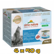 [almo nature] 貓用 HFC 健怡貓罐頭大西洋吞拿魚 全貓濕糧 Atlantic Ocean Tuna Flavour 50g x 4 