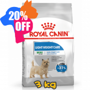 [ROYAL CANIN 法國皇家] 犬用 Mini Light Weight Care Adult 小型犬體重控制加護配方乾糧 3kg