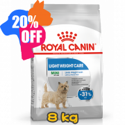 [ROYAL CANIN 法國皇家] 犬用 Mini Light Weight Care Adult 小型犬體重控制加護配方乾糧 8kg