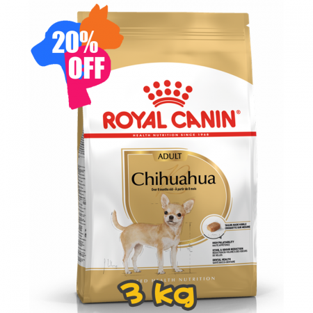 [ROYAL CANIN 法國皇家] 犬用 Chihuahua Adult 芝娃娃成犬專屬配方乾糧 3kg