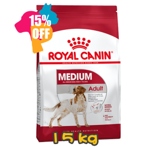 [ROYAL CANIN 法國皇家] 犬用 Medium Adult 中型成犬營養配方乾糧 15kg