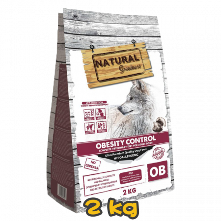 [NATURAL Greatness] 犬用 天然處方無穀物體重控制狗乾糧 Obesity Control recipe 2kg 